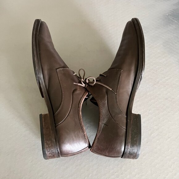 Coach Leather Derby Men's Leather Dress Show Lace Up - Picture 5 of 9